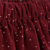 Skirt Corduroy Dots, Red - Skirts - 2 - thumbnail