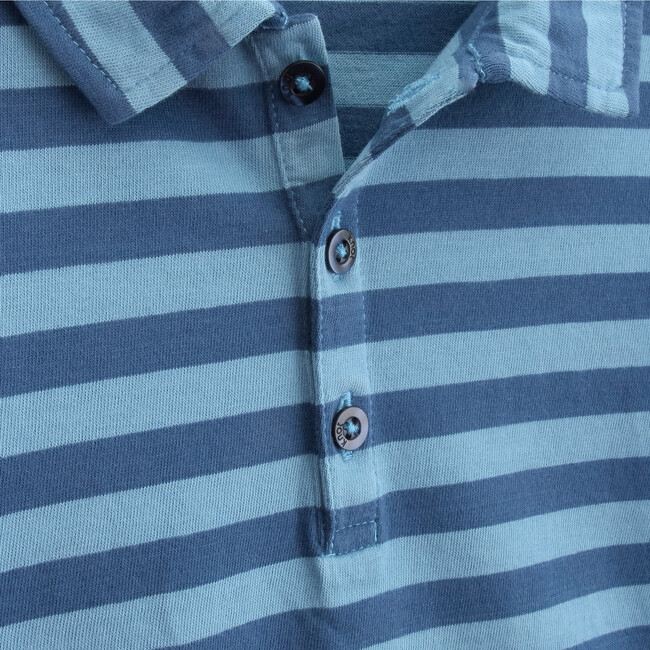 Polo Cotton Murugan, Blue - Polo Shirts - 2