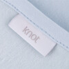 Blanket Newborn Cotton Velvet Liz, Blue - Blankets - 3
