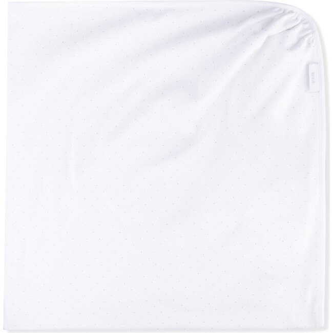 Blanket Newborn Organic Cotton Seurat, White