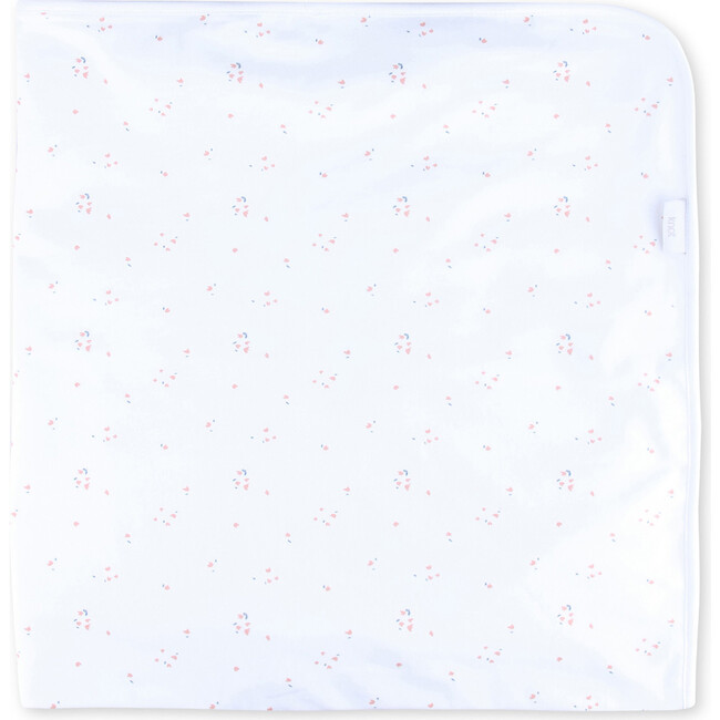 Newborn Blanket Organic Cotton Lori, White