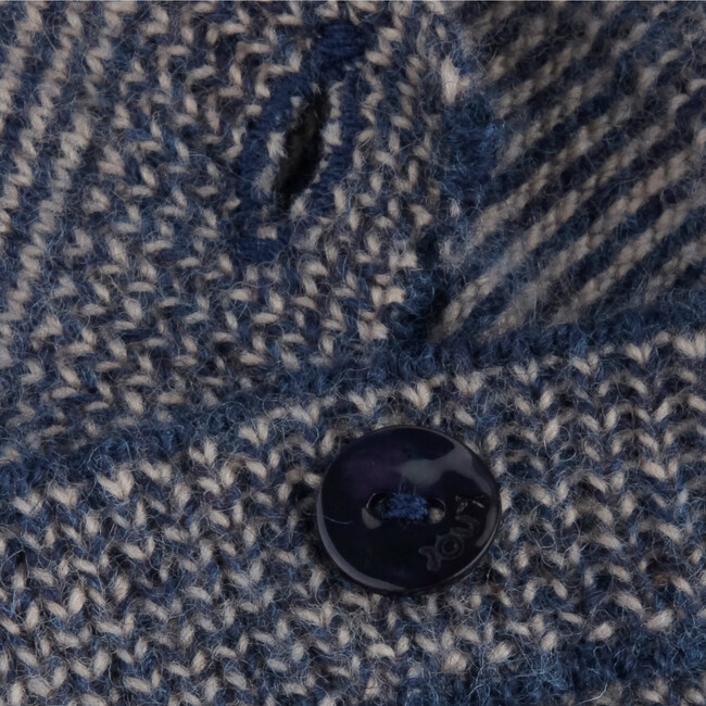 Beanie Newborn Knitted Finlay, Grey - Hats - 2