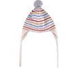 Beanie Knitted Baby Iggy, Stripes - Hats - 1 - thumbnail