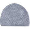 Beanie Newborn Knitted Jacquard, Grey - Hats - 1 - thumbnail