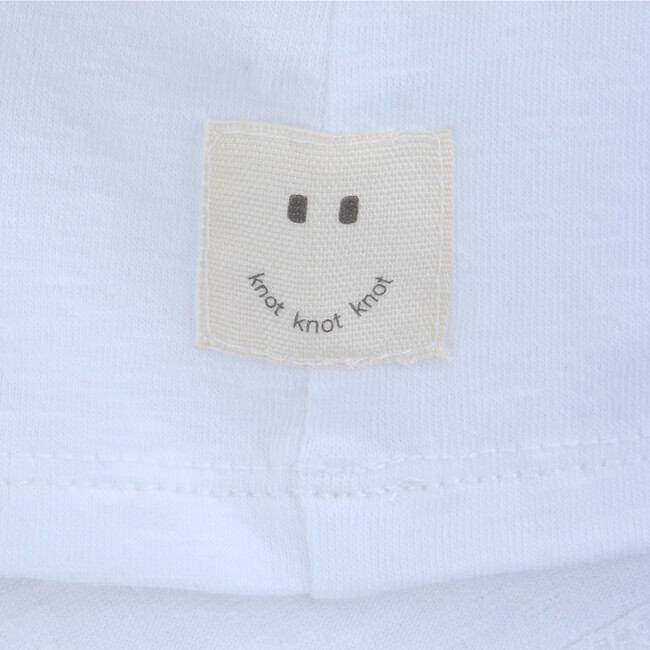 T-Shirt Long Sleeve Baby Organic Cotton A Happy Car, White - Tees - 3