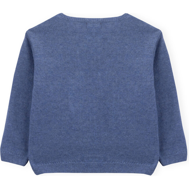 Sweater Baby Car, Blue - Sweaters - 4