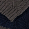 Wool Scarf Vigo, Brown - Scarves - 2