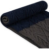 Wool Scarf Vigo, Brown - Scarves - 3
