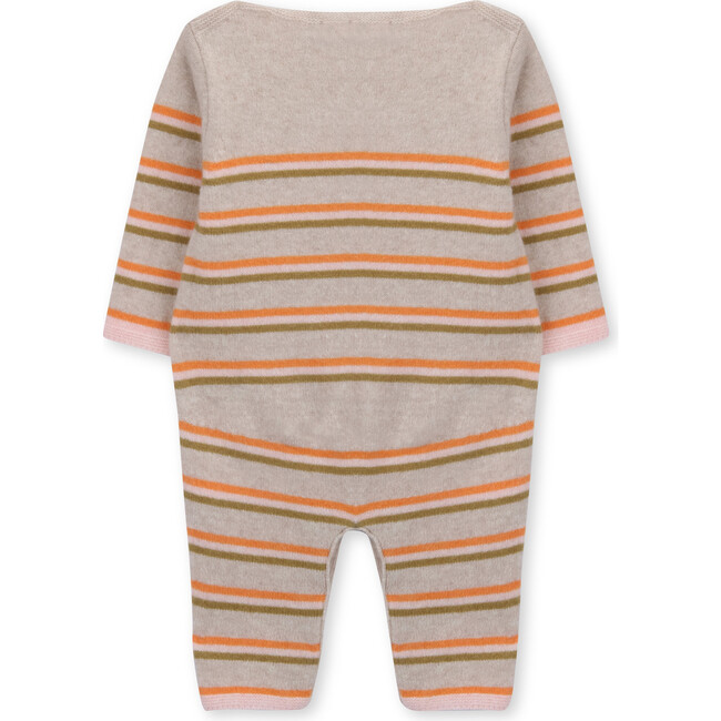 Newborn Knitted Jumpsuit Jaden, Stripes - Rompers - 3