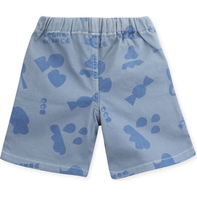 Shorts Baby Twill Cuts-Outs, Blue - Shorts - 3