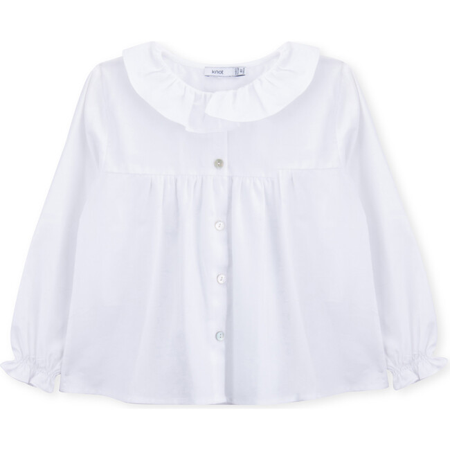 Blouse Cotton Breeze, White - Blouses - 1