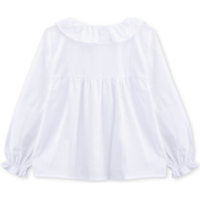 Blouse Cotton Breeze, White - Blouses - 4