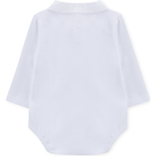 Long Sleeve Body Newborn Birdy, White - Rompers - 3