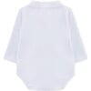 Long Sleeve Body Newborn Hot Air Ballon, White - Rompers - 3