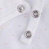 Bib Newborn Organic Cotton Zorani, White - Mixed Accessories Set - 2