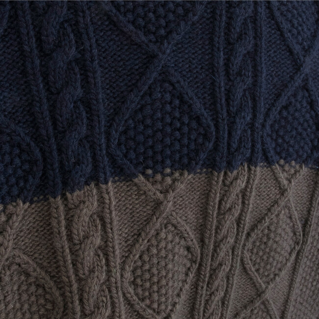 Sweater Herbet, Brown With Black, Brown - Sweaters - 2
