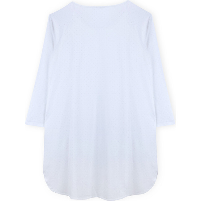 Breastfeeding Shirt Organic Cotton Helen, White - Shirts - 3