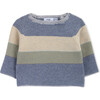 Sweater Tricot Newborn Cucumber, Grey - Sweaters - 1 - thumbnail