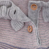 Sweater Tricot Newborn Aubergine, Stripes - Sweaters - 4