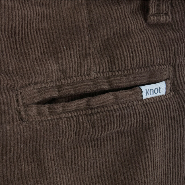 Trousers Corduroy James, Brown - Pants - 4