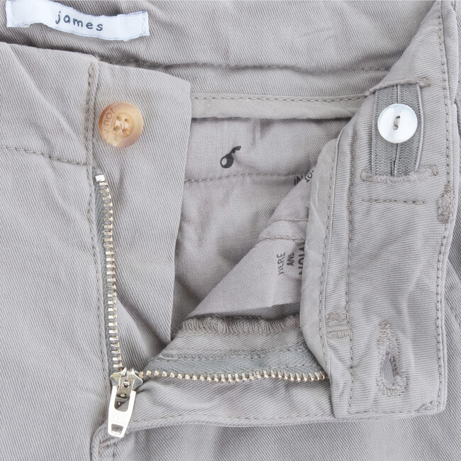 Trousers Twill James, Grey - Pants - 2