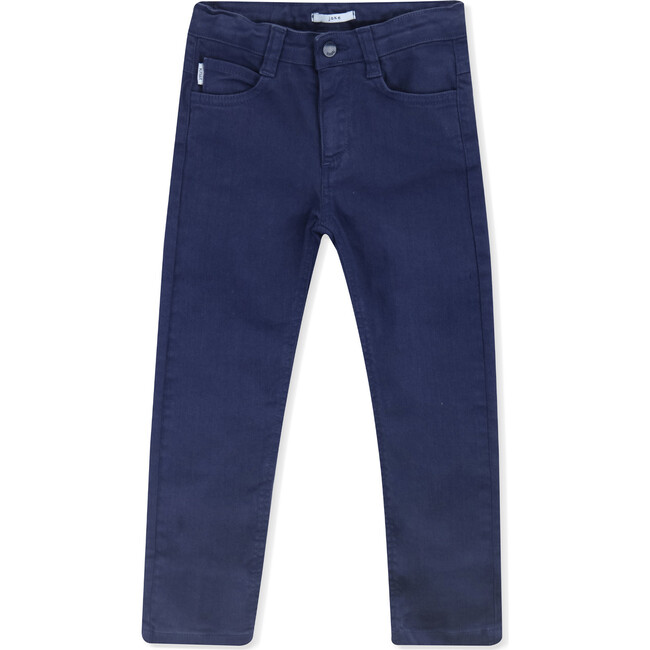 Trousers Twill Jake, Blue - Pants - 1