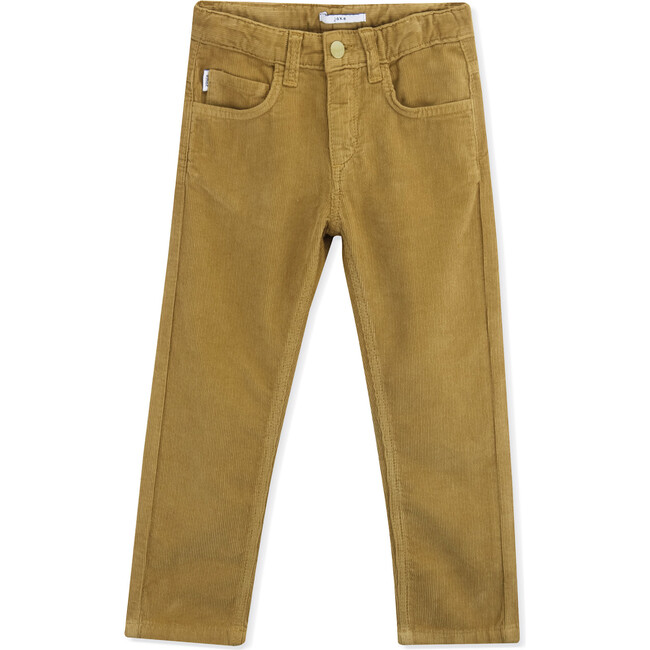 Trousers Corduroy Jake, Yellow - Pants - 1