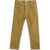 Trousers Corduroy Jake, Yellow - Pants - 1 - thumbnail