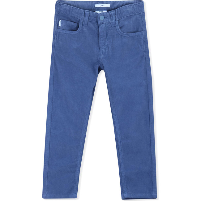 Trousers Corduroy Jake, Blue - Pants - 1