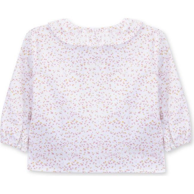 Baby Blouse Cotton Soft Flowers, Multi - Blouses - 3