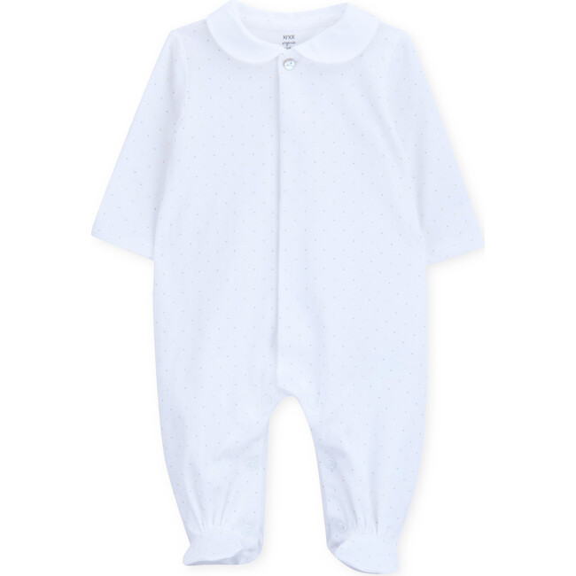 Babygrow Newborn Organic Cotton Seurat, White - Rompers - 1