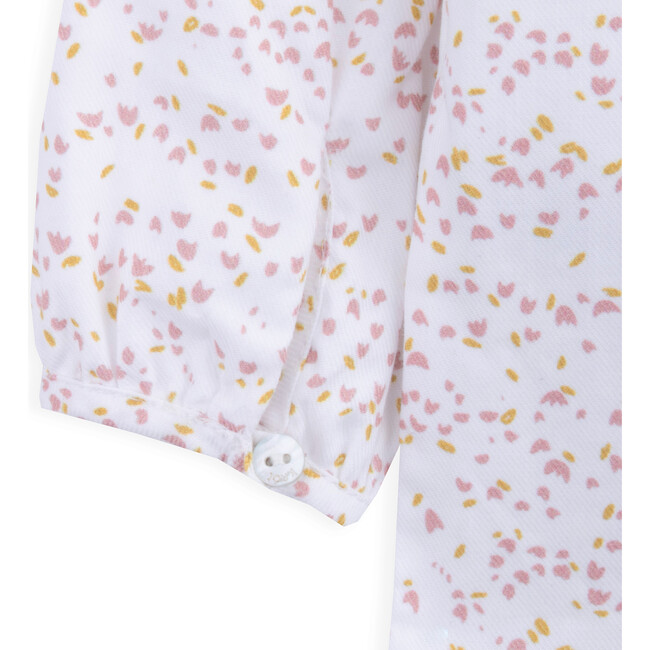 Baby Blouse Cotton Soft Flowers, Multi - Blouses - 4