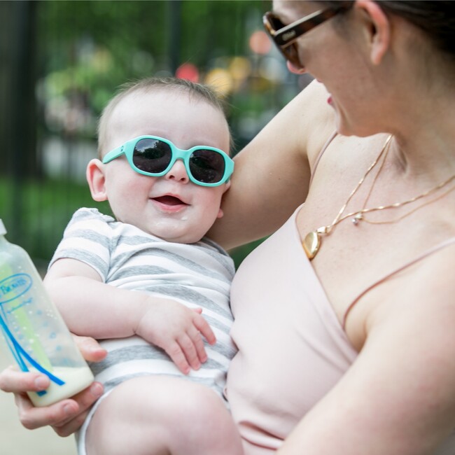 Infant Sunnies, Mint Blue - Sunglasses - 2