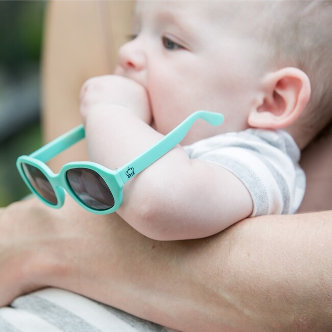 Infant Sunnies, Mint Blue - Sunglasses - 4