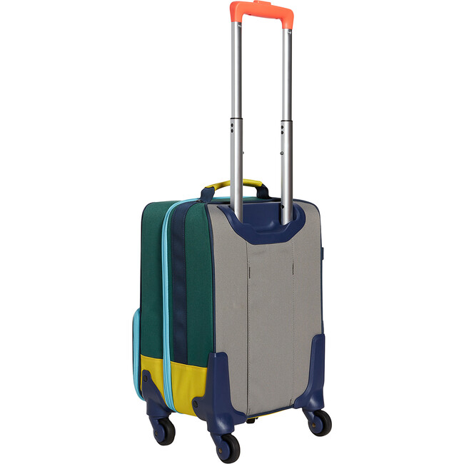 Mini Logan Suitcase Color Block Green/Navy