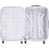 Logan Suitcase, Pink and Silver - Bags - 2 - thumbnail