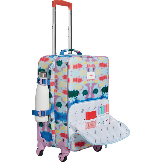 Logan Suitcase, Rainbow Tie Dye - Bags - 3