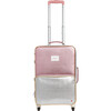 Logan Suitcase, Pink and Silver - Bags - 4