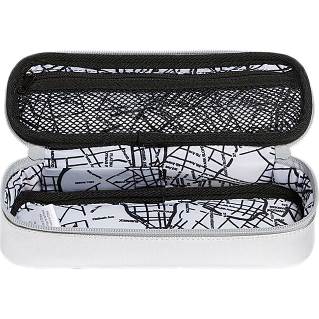 Court Pencil Case, Silver - School Supplies - 3