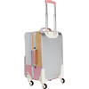 Logan Suitcase, Pink and Silver - Bags - 5