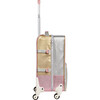 Logan Suitcase, Pink and Silver - Bags - 6