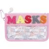 Mask & Accessory Pouch, Purple - Mixed Accessories Set - 1 - thumbnail