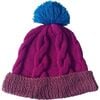 Cable Pom Hat, Jewel - Hats - 1 - thumbnail