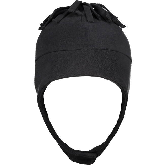 Orbit Fleece Hat, Black - Hats - 1