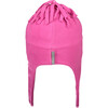 Orbit Fleece Hat, Pink Power - Hats - 3