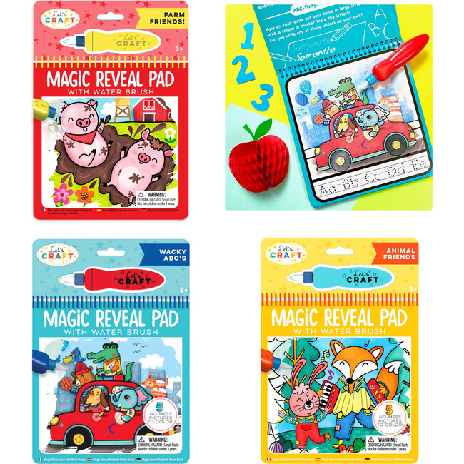 Magic Reveal Pads, Awesome Animals Bundle