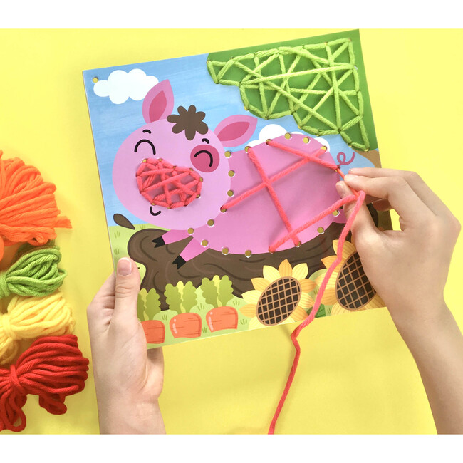 String Art Pictures, Busy Farm - Arts & Crafts - 3