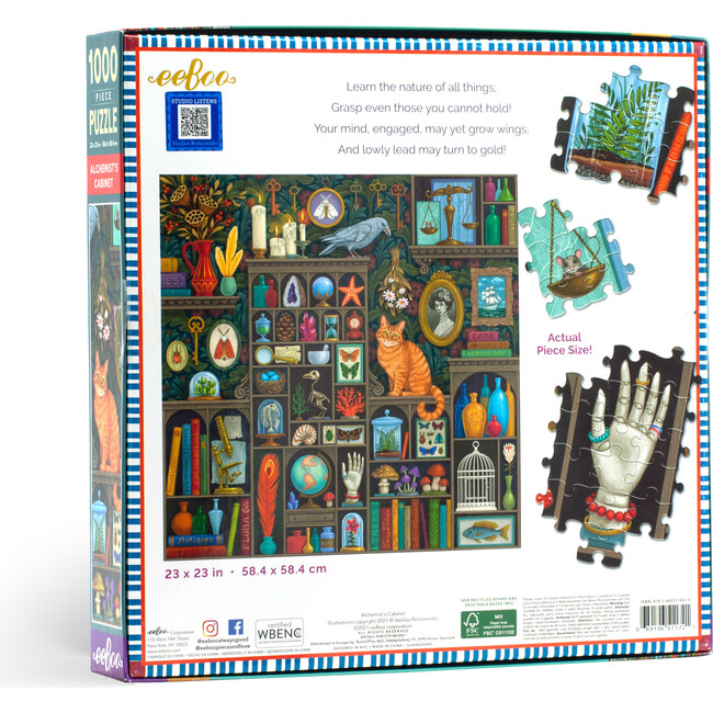 Alchemist Cabinet 1000 Piece Square Puzzle - Puzzles - 2