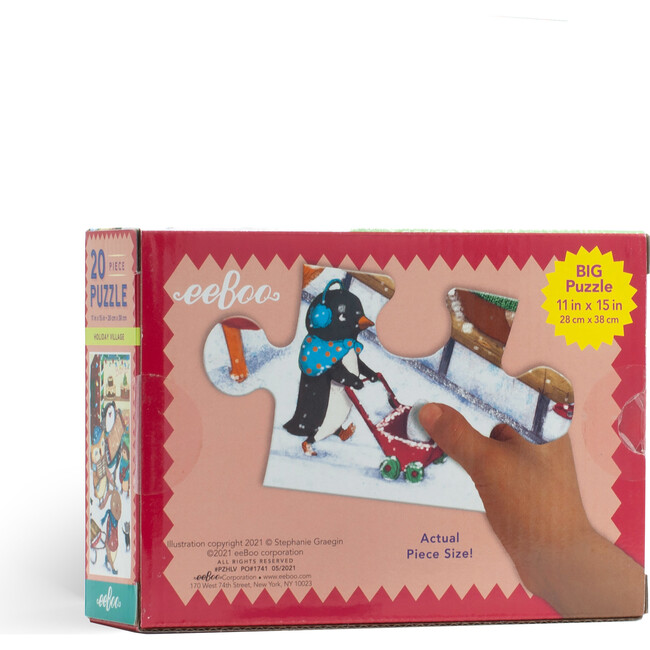 Holiday Village 20 Piece Puzzle - Puzzles - 2