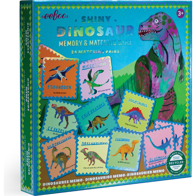 Shiny Dinosaur Memory and Matching Game - Games - 1